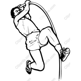 Dynamic Pole Vault Athlete