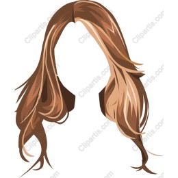 Elegant Flowing Hair