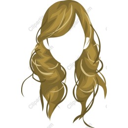 Elegant Golden Hair