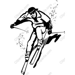 Skiing Action