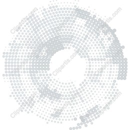 Elegant Circular Dot Pattern