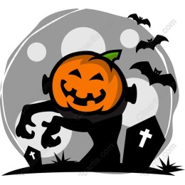 Halloween Pumpkin Character