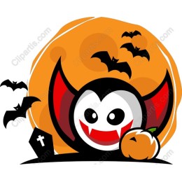 Cute Vampire for Halloween