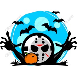 Halloween Terror Skull