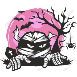 Spooky Mummy Halloween