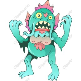 Whimsical Sea Monster