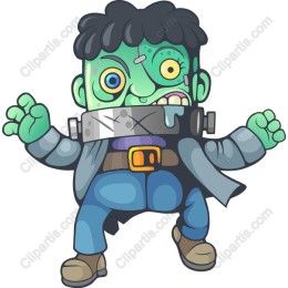 Cartoon Zombie Character
