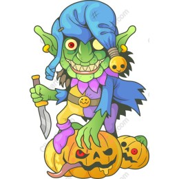 Mischievous Goblin Halloween