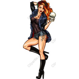 Glamorous Skull Diva