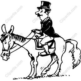 Charming Horse Riding Gentleman