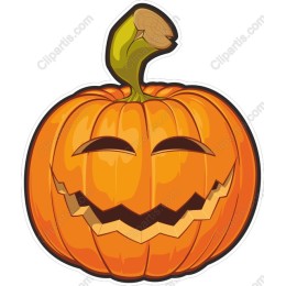Cheerful Halloween Pumpkin