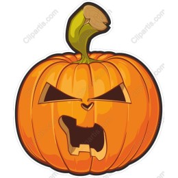 Fierce Pumpkin Halloween