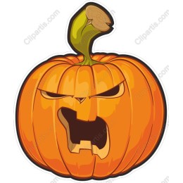 Mischievous Halloween Pumpkin