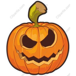 Vivid Halloween Jack-o'-Lantern