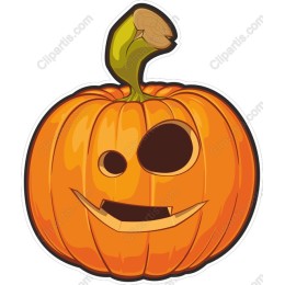Cheerful Halloween Pumpkin