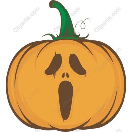 Spooky Ghost Pumpkin