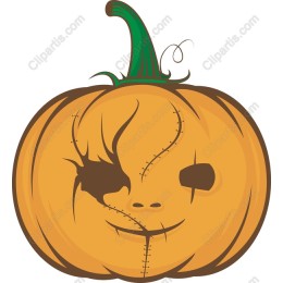 Quirky Halloween Pumpkin