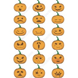 Haunted Pumpkin Clipart Bundle