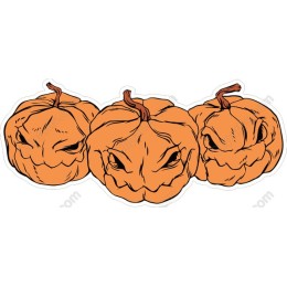 Mischievous Pumpkin Trio