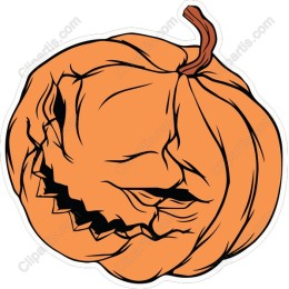 Menacing Halloween Pumpkin
