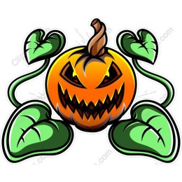 Mischievous Halloween Pumpkin