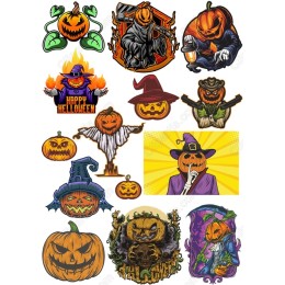 Halloween Pumpkin Collection - 12 Unique
