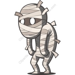 Adorable Mummy Character