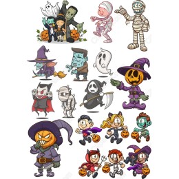 Halloween Bundle: Spooky & Fun Characters
