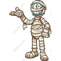 Whimsical Mummy Character