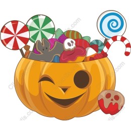 Candy-Filled Pumpkin