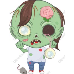 Quirky Zombie Character