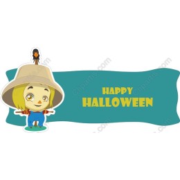 Happy Halloween Scarecrow