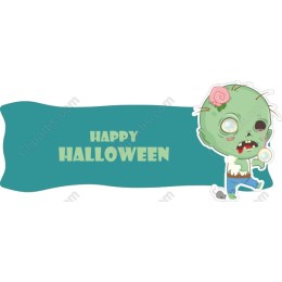 Happy Halloween Zombie