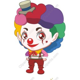 Colorful Clown