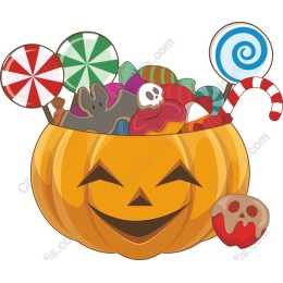 Halloween Candy Basket