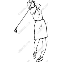Female Golfer