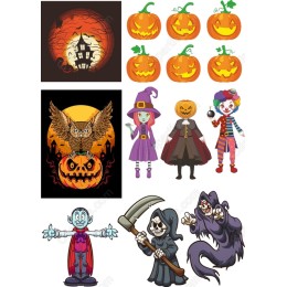 Halloween Complete Clipart Set