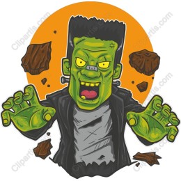 Vibrant Frankenstein Monster