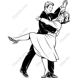 Elegant Dancing Couple