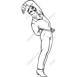 Elegant Male Dancer