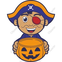 Pirate Pumpkin Trick-or-Treat