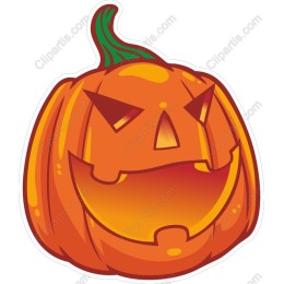 Vibrant Halloween Jack-o'-Lantern