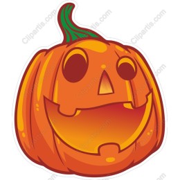 Cheerful Halloween Pumpkin