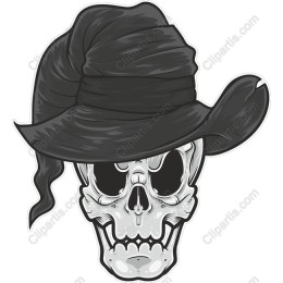 Mystic Skull with Hat
