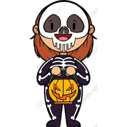 Halloween Skeleton Costume