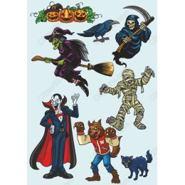 Halloween Spooky Character Collection