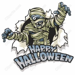 Spooky Halloween Mummy