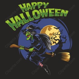 Whimsical Halloween Witch