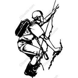 Adventure Seeker Rock Climber