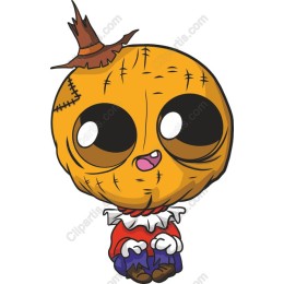 Charming Scarecrow Character